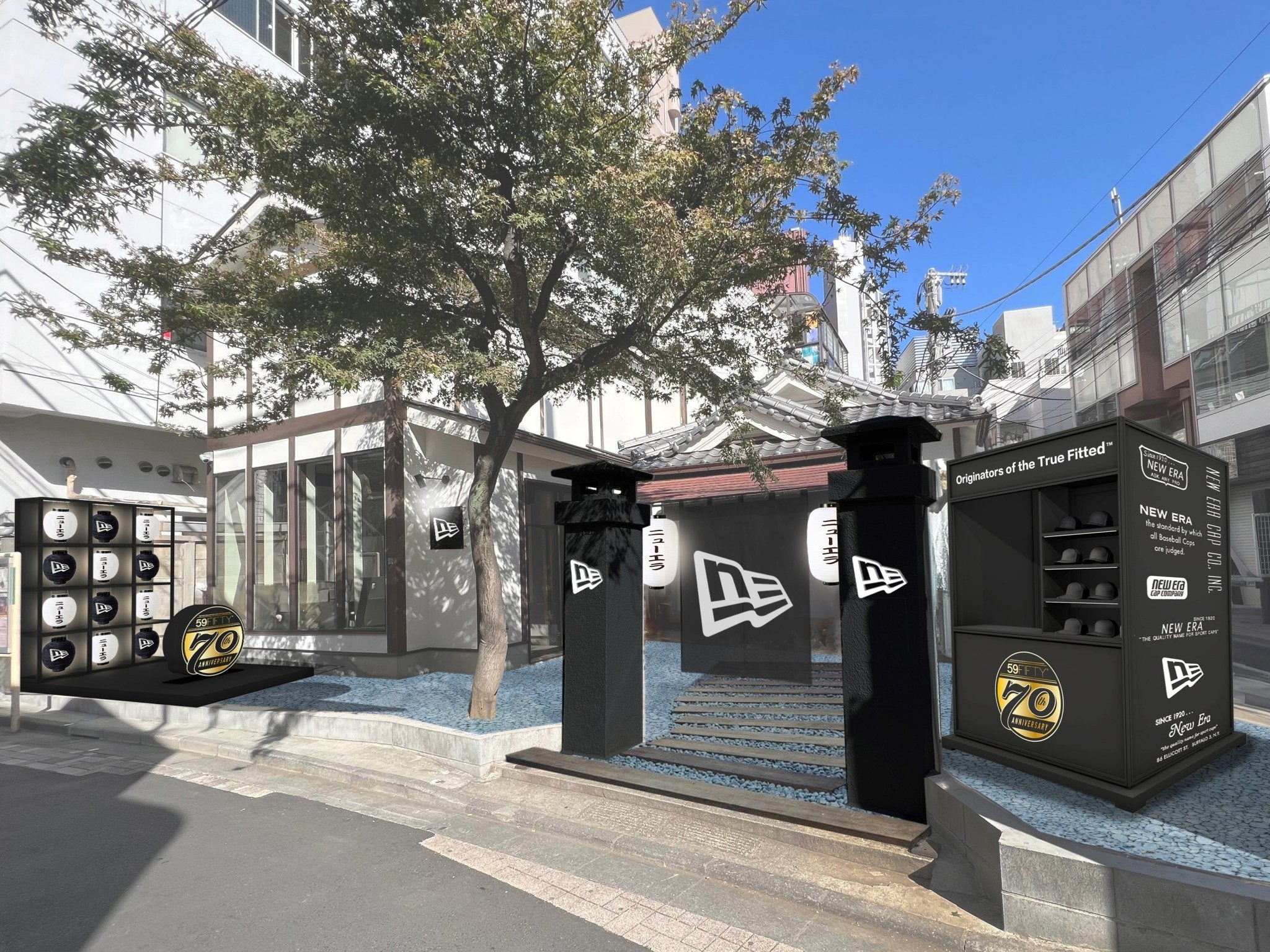   原宿オープン限定キャップ 1121-112759fifty-70th-