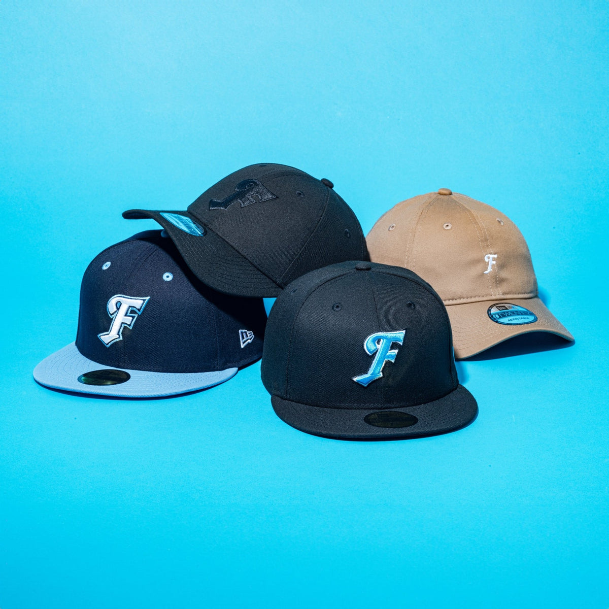 川崎フロンターレ　NEWERA950釣り部キャップ　サイン入り 59FIFTY 川崎フロンターレ ブラック | ニューエラオンラインストア