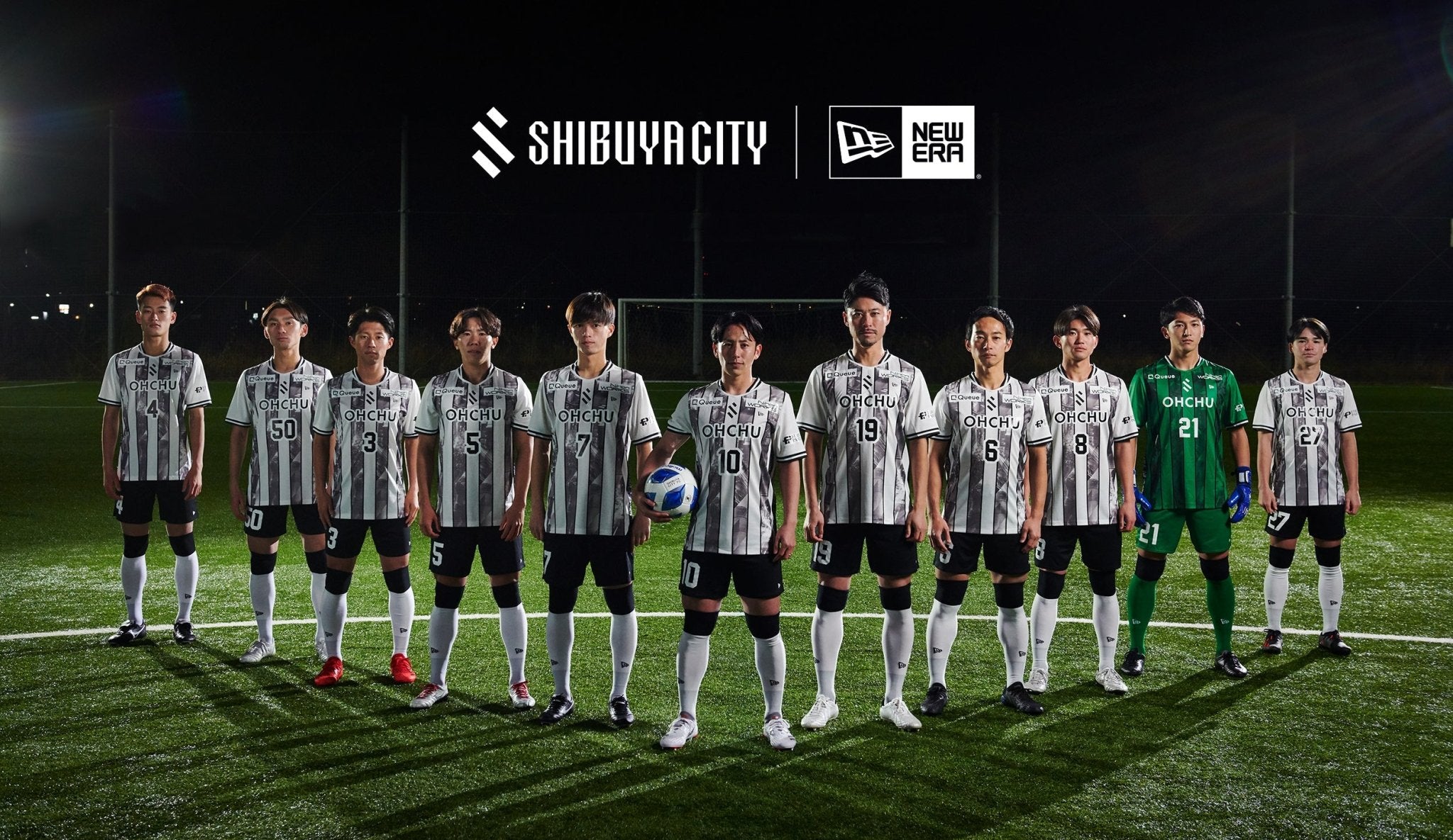 ニューエラ　渋谷シティ　ユニフォーム　長袖　トレーニングウェア shibuya-city-fc-new-era-806134