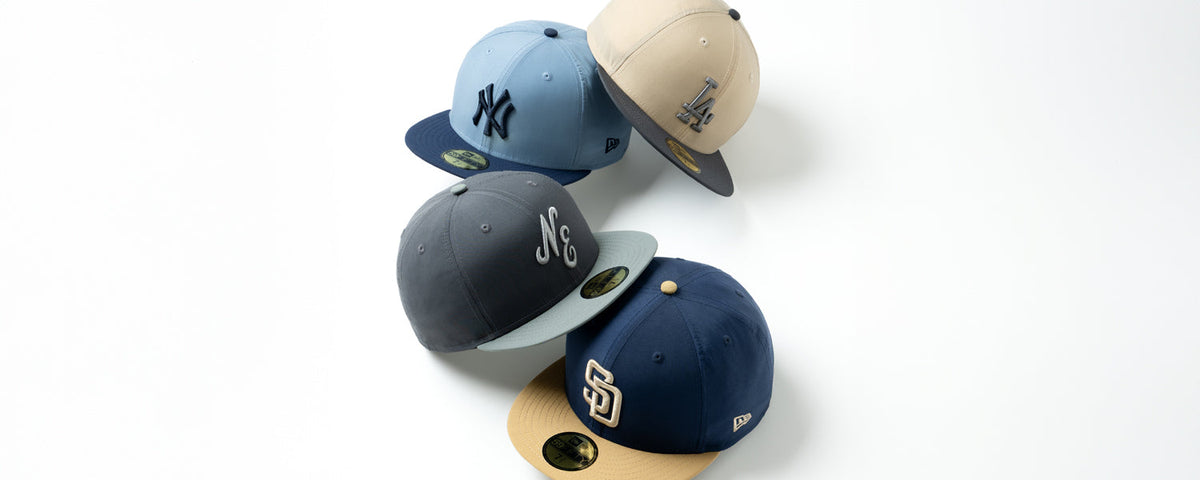 [NEW ERA] VINTAGE NYLON BALL CAP /追跡付 RC 9FIFTY Curved Visor Vintage Nylon ニューヨーク