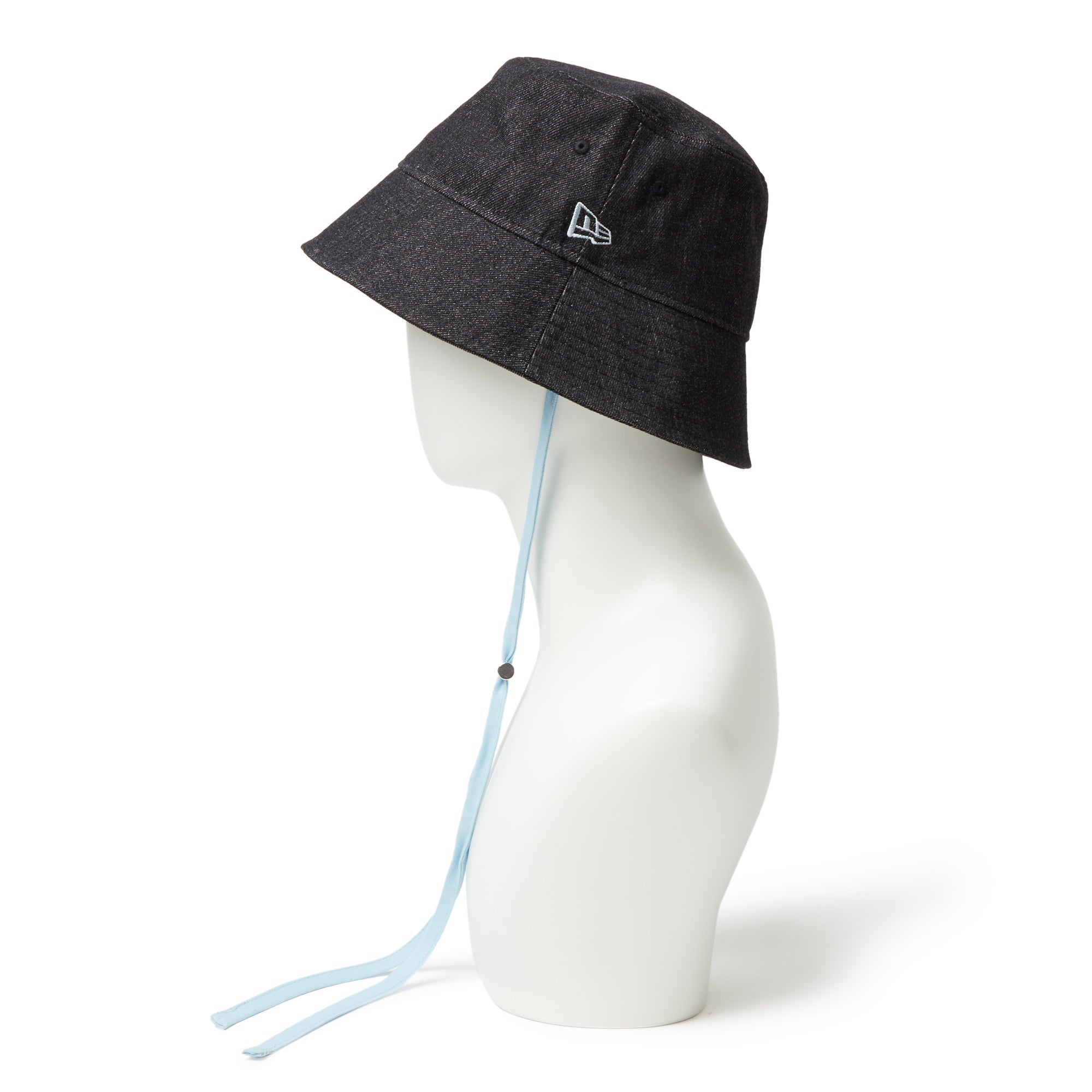 バケット01 セーラーブリム Cord Strap Bucket ブラック | ニューエラ