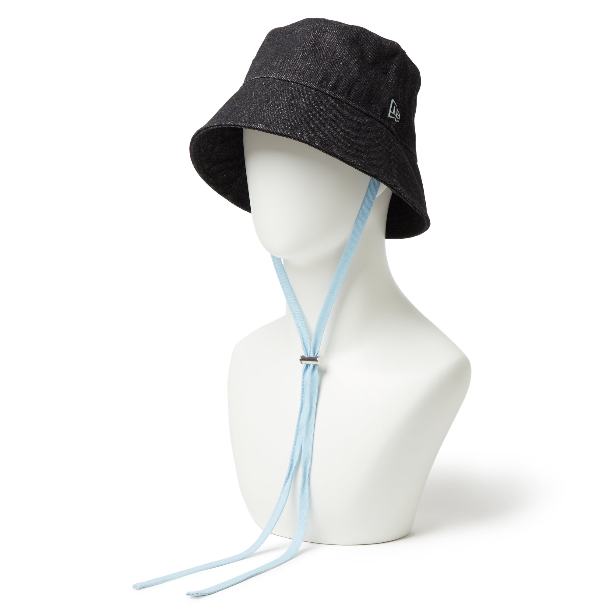 バケット01 セーラーブリム Cord Strap Bucket ブラック | ニューエラ