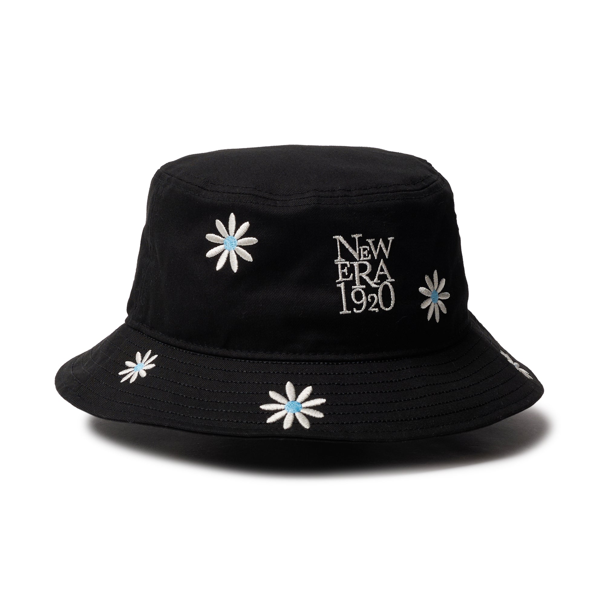 バケット01 Flower Embroidery NEW ERA 1920 ブラック | ニューエラ