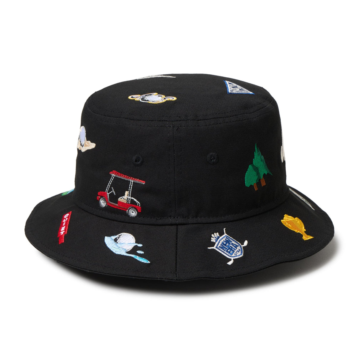 NEWERA GOLF Bandana All Over ブラック Mサイズ ≪NEW ERA≫ 【ゴルフ】テック ショートパンツ Bandana All Over