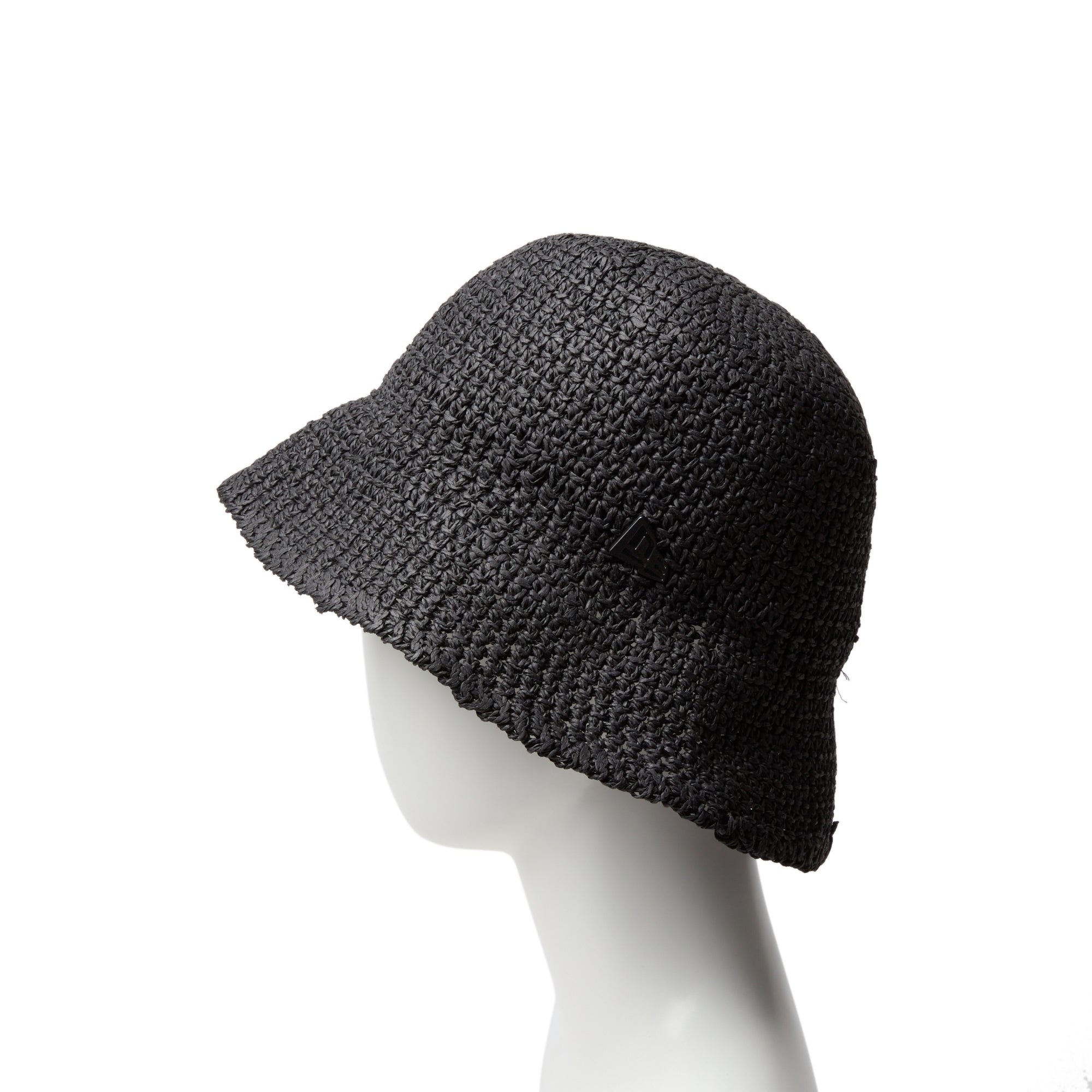 バケット01 セーラーブリム Paper Crochet Hat ブラック | ニューエラ