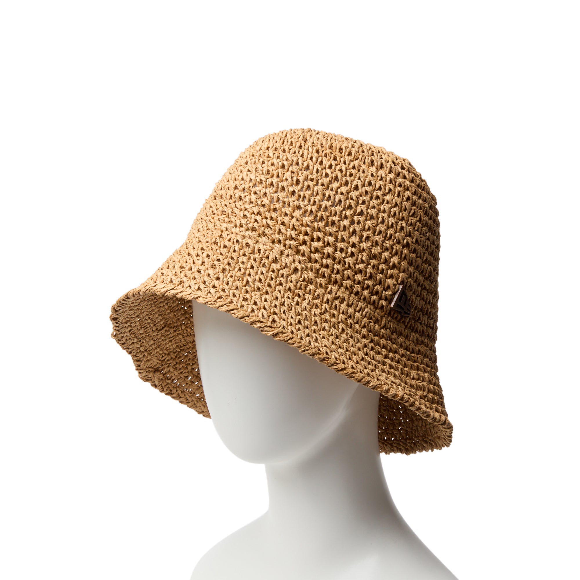 バケット01 セーラーブリム Paper Crochet Hat ベージュ | ニューエラ