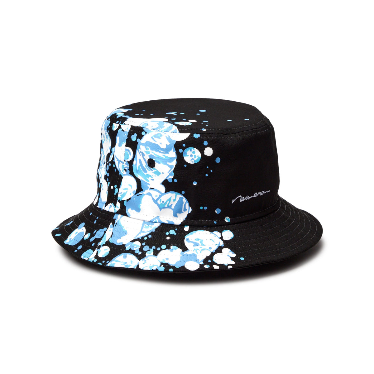 バケット01 Splash スクリプトロゴ ノンウォッシュデニム