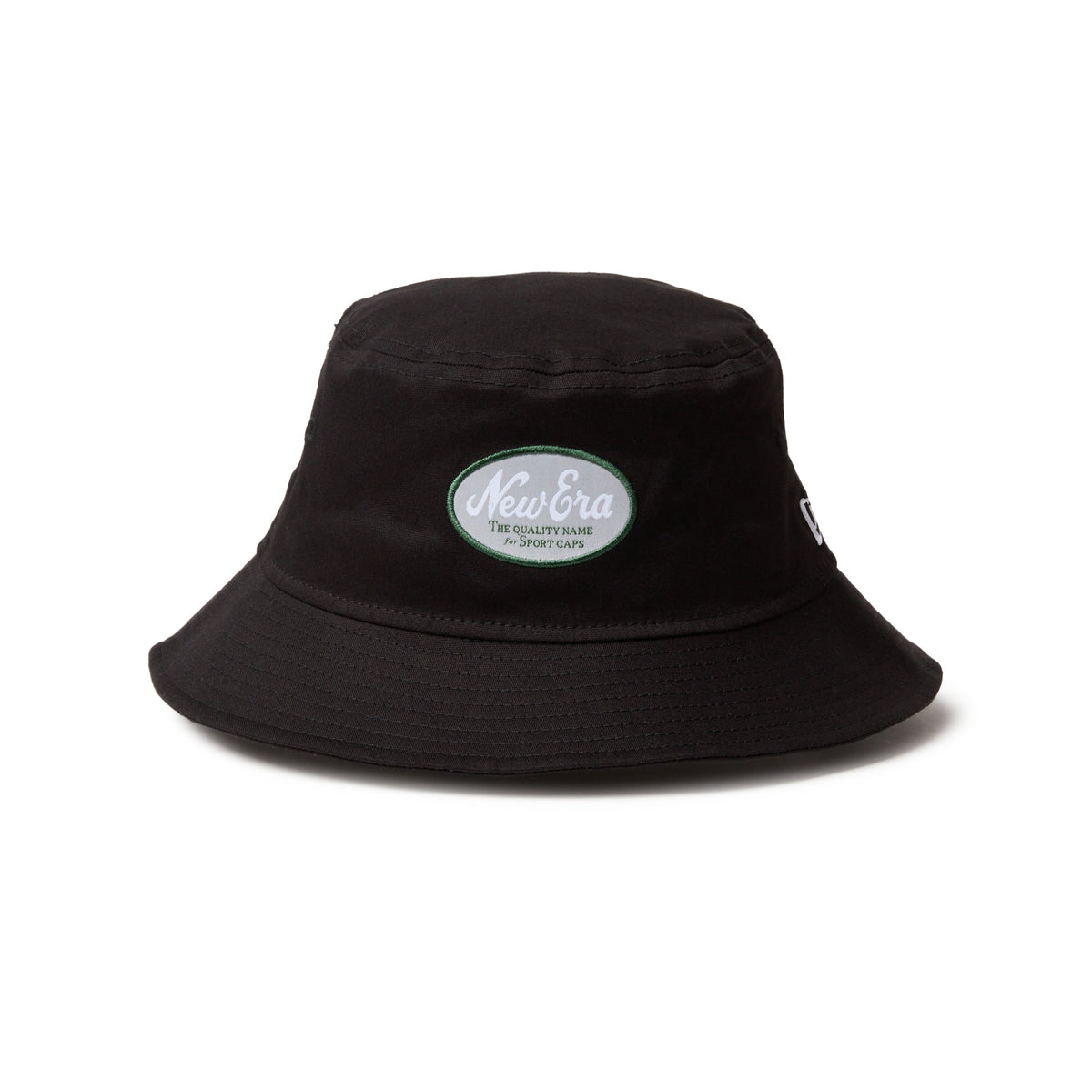 バケット01 Stretch Cotton Washable オーバルロゴ ブラック