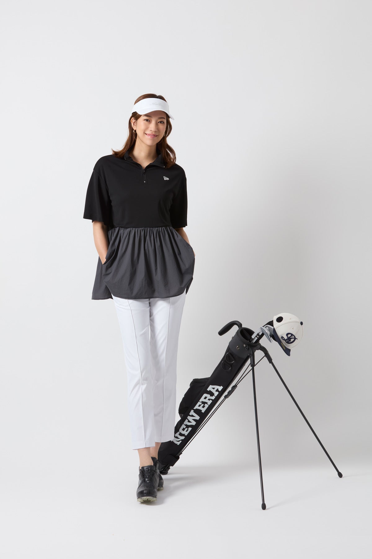Women's ストレッチ ツイル パンツ ホワイト | ゴルフ | ニューエラ