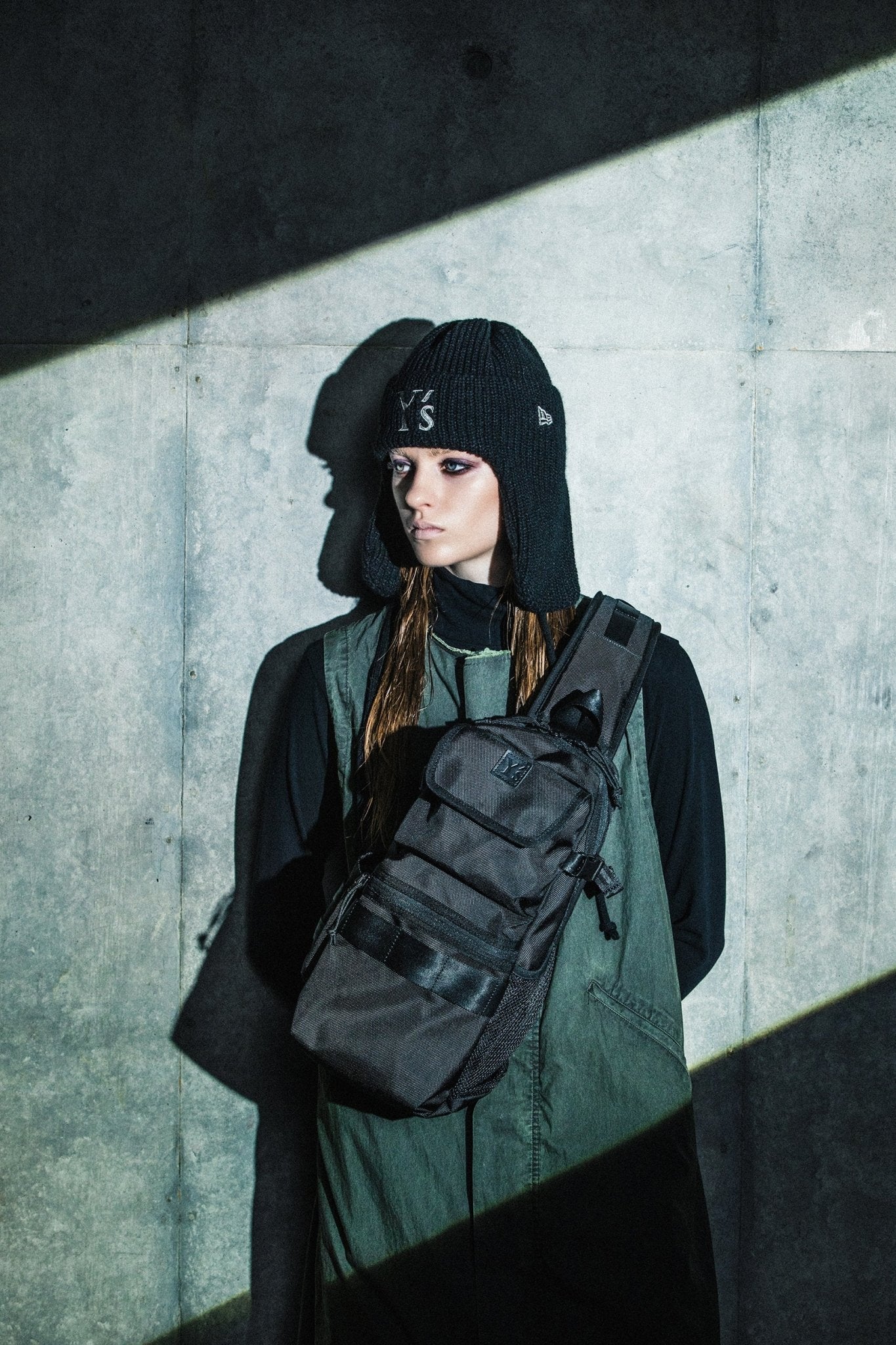[美品] Y's ブラック ボディバッグ 12l-ys-fw25-14731664-osfm-new-