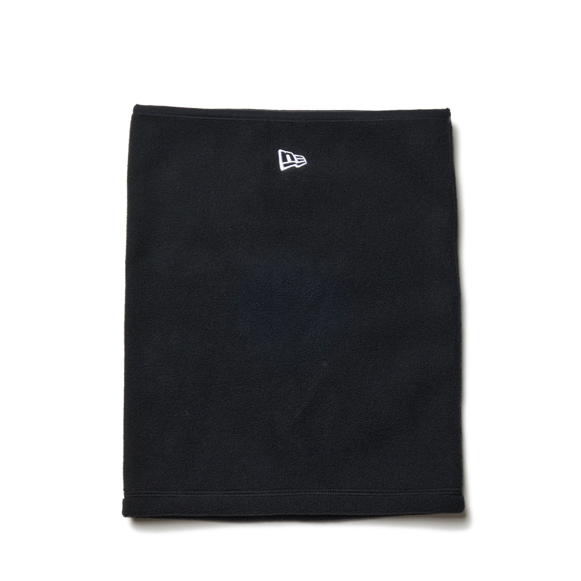 フリースネックウォーマー ロング ブラック/ホワイト | ニューエラ