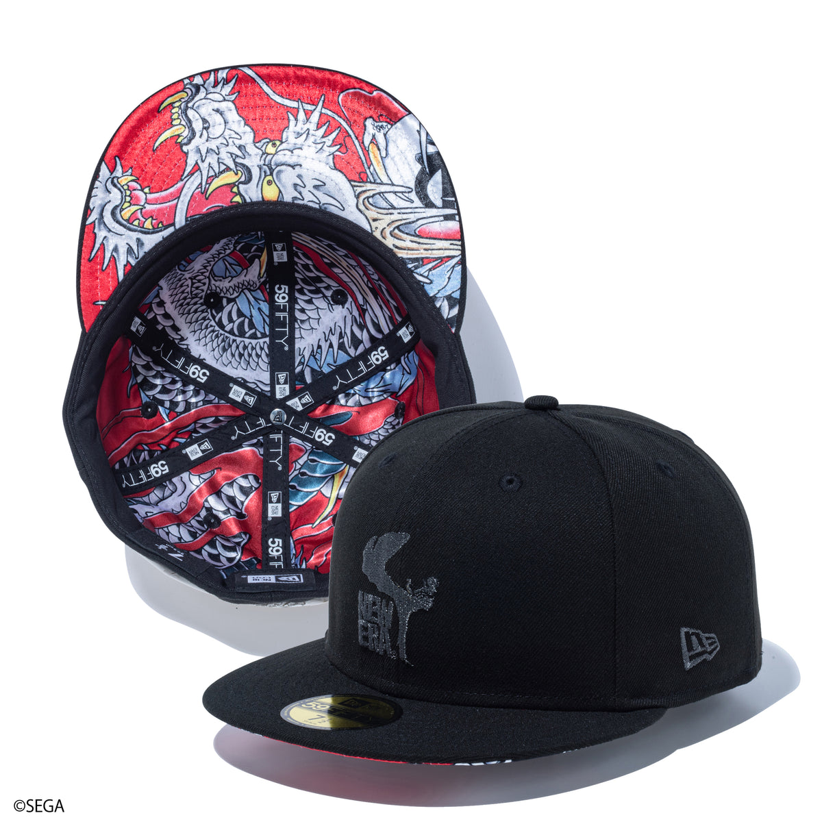 59FIFTY 龍が如く8 桐生一馬 ブラック | ニューエラオンラインストア