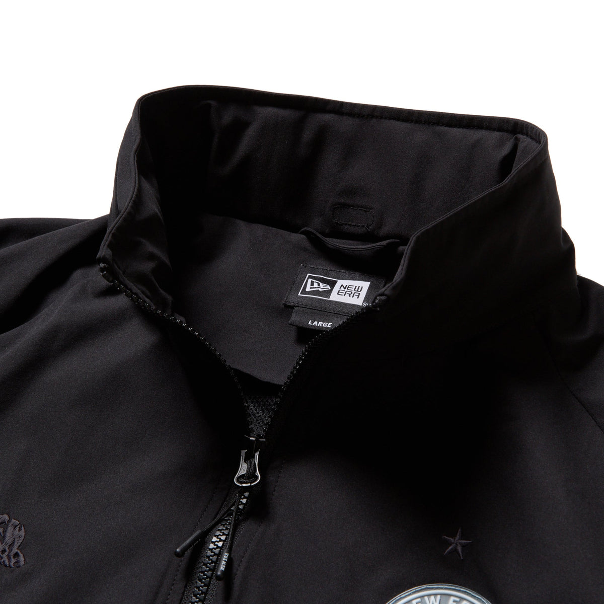 ☆NEW ERA GOLF☆ウインドジャケットスタンドカラー XL 黒 ウインドジャケット ブラック/ダークグレー | ゴルフ