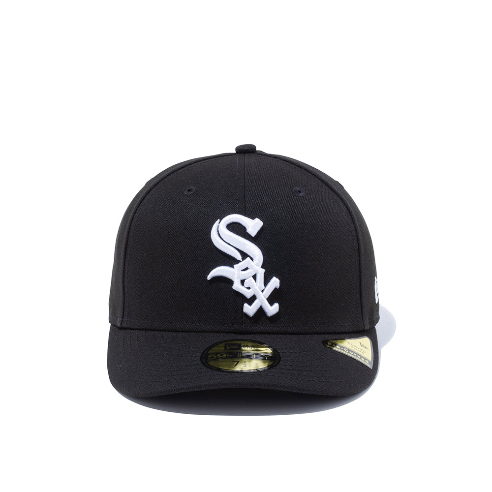 ニューエラ シカゴホワイトソックス ベースボール USA製フィッテッド キャップ PC 59FIFTY シカゴ・ホワイトソックス ブラック × ホワイト