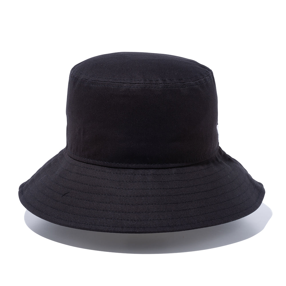 バケット03 ベーシック ノンウォッシュコットン ブラック × ホワイト