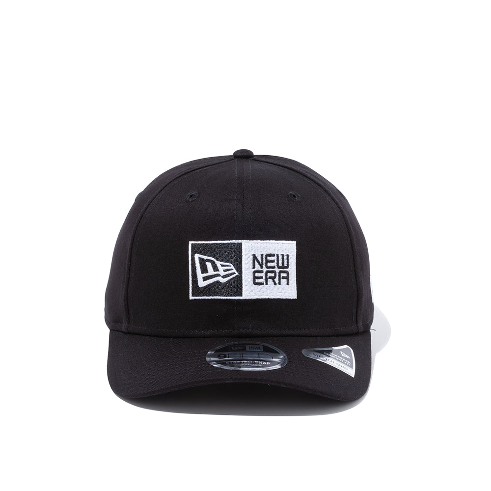 9FIFTY ストレッチスナップ ボックスロゴ ブラック | ニューエラ