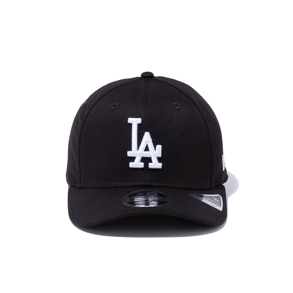 海外限定 NEWERA 9FIFTY ドジャース ホワイト 黒 スナップバック⑤ 9FIFTY ストレッチスナップ ロサンゼルス・ドジャース ブラック