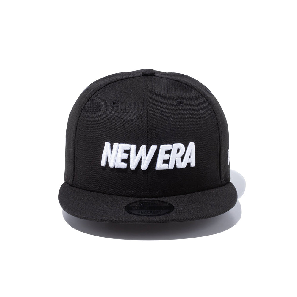 9FIFTY ワードマークロゴ ブラック × ホワイト | ニューエラオンライン