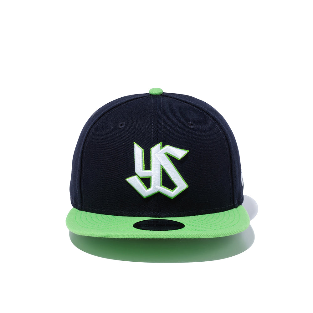 レビュー高評価の商品 9FIFTY ライムグリーン ネイビー 東京ヤクルトスワローズ 応援グッズ