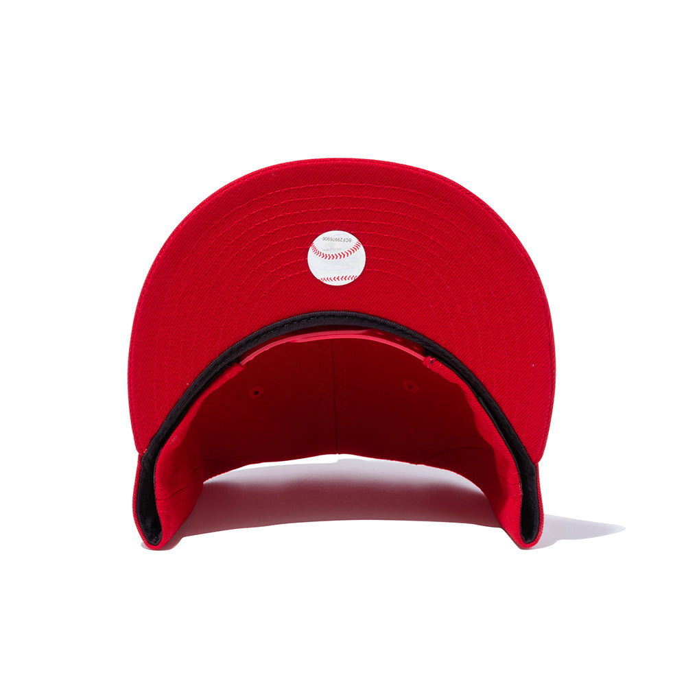 9FIFTY ニューヨーク・ヤンキース スカーレット × ホワイト