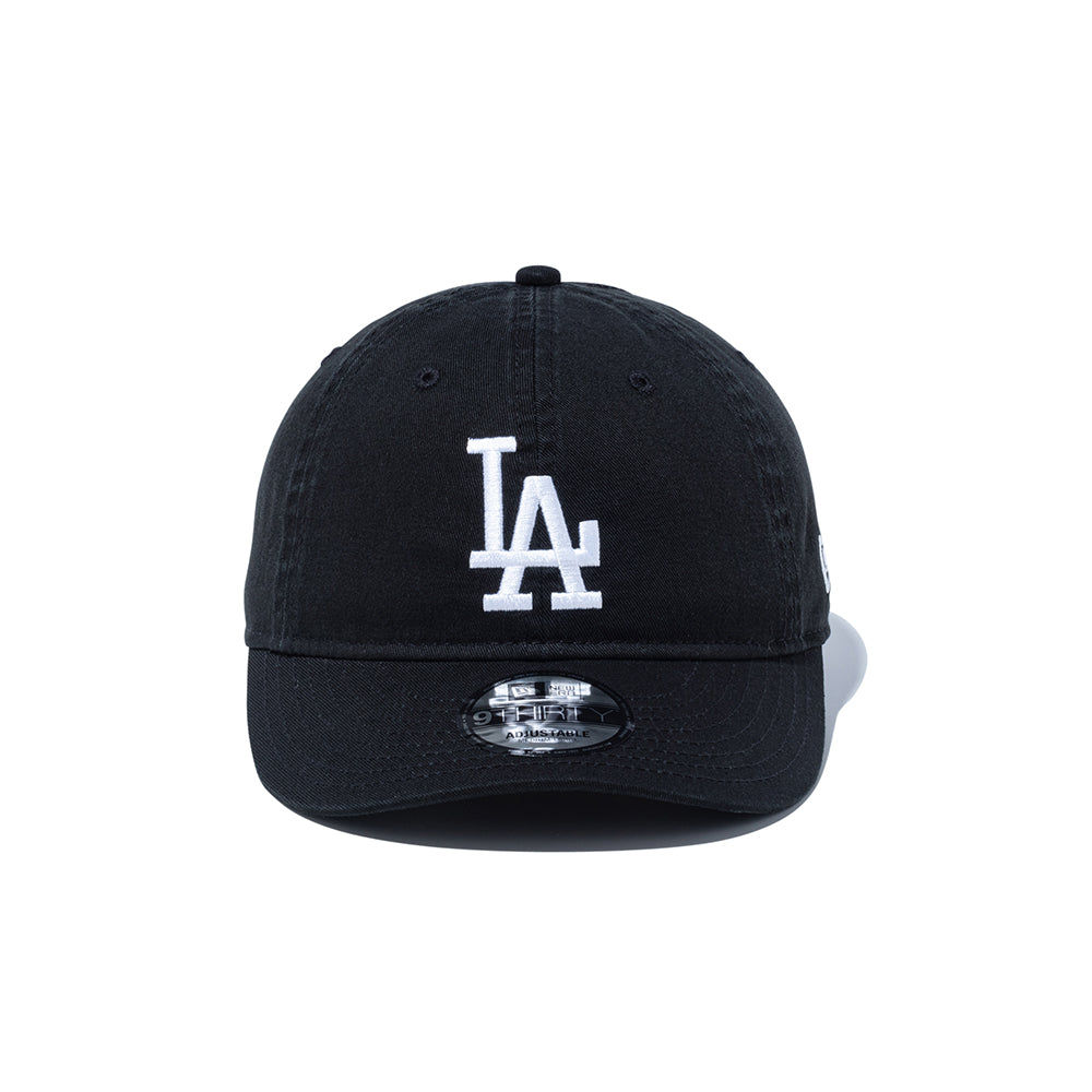 B06ニューエラロサンゼルスドジャース　LA 逆ロゴ　ブラック　黒　ホワイト ② NEW ERA - B06ニューエラロサンゼルスドジャース LA 逆ロゴ