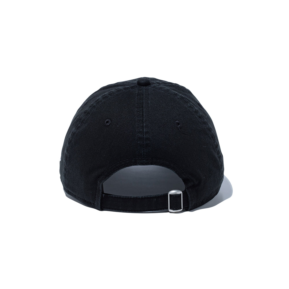 9THIRTY NEW ERA ミニロゴ ウォッシュドコットン ブラック × ホワイト