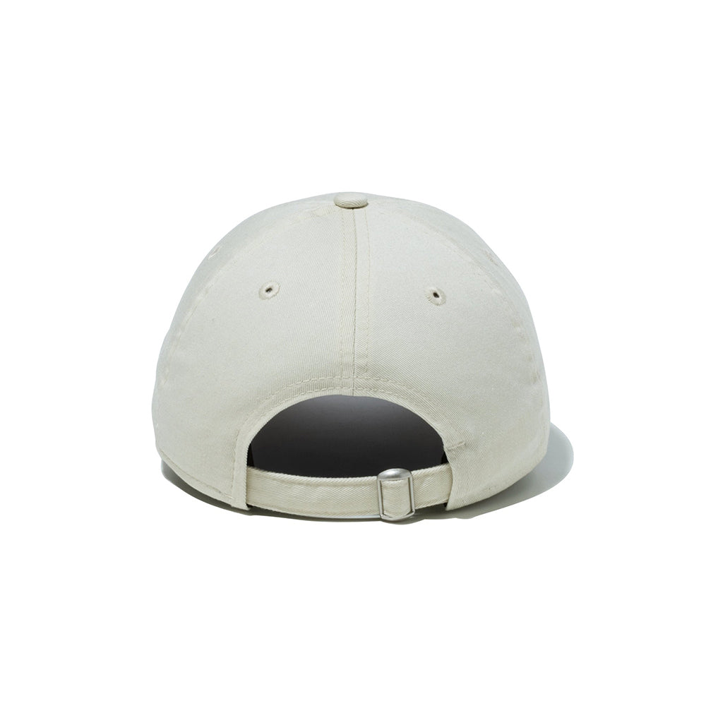 9TWENTY スクリプトロゴ ウォッシュドコットン アイボリー × ホワイト