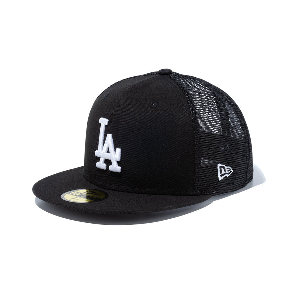 59FIFTY トラッカー ロサンゼルス・ドジャース ブラック × ホワイト | NEW ERA ニューエラ公式オンラインストア
