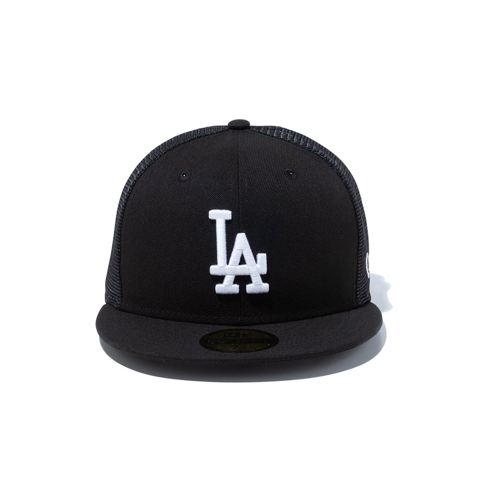 59FIFTY トラッカー ロサンゼルス・ドジャース ブラック × ホワイト | NEW ERA ニューエラ公式オンラインストア