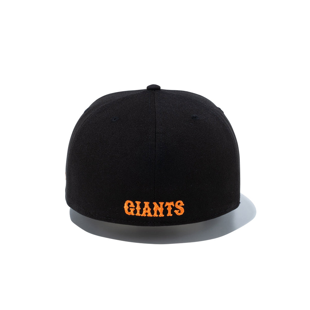 59FIFTY 読売ジャイアンツ ブラック × ホワイト/オレンジ | ニューエラ 