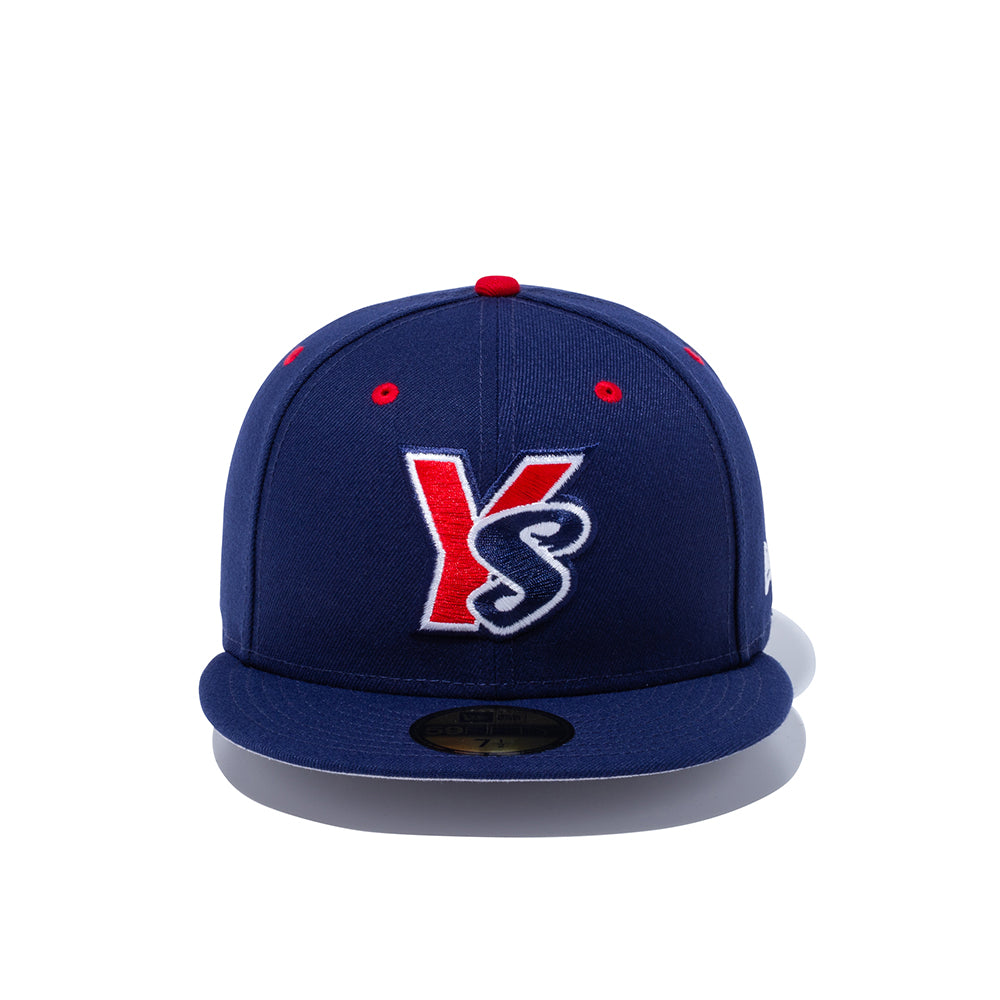 NEW ERA 59FIFTY ネイビー ヤクルトスワローズロゴ キャップ 59FIFTY NPBクラシック ヤクルトスワローズ ライトネイビー × ホワイト
