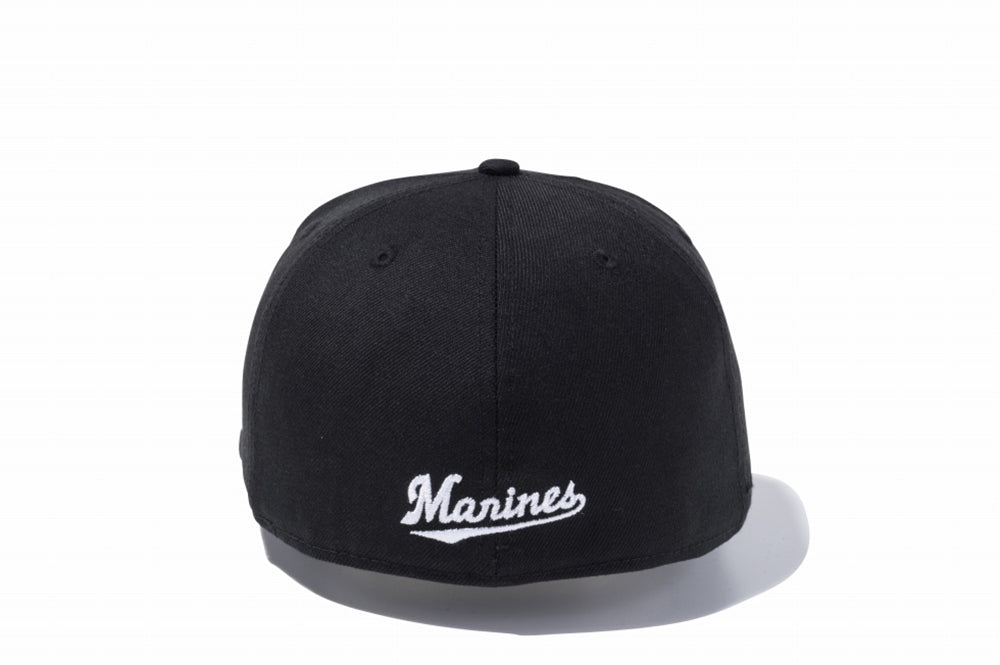 59FIFTY 千葉ロッテマリーンズ ブラック × ホワイト | ニューエラ 