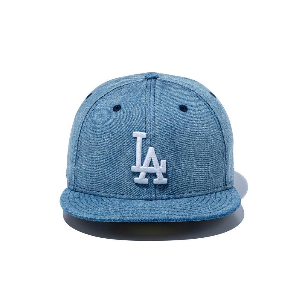 59FIFTY ロサンゼルス・ドジャース ウォッシュドデニム × ホワイト