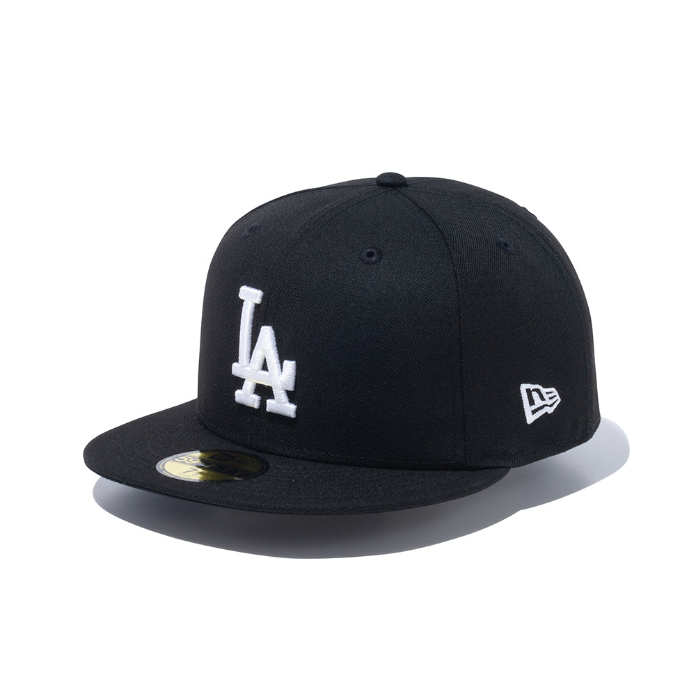 59FIFTY ロサンゼルス・ドジャース ブラック × ホワイト | ニューエラ 
