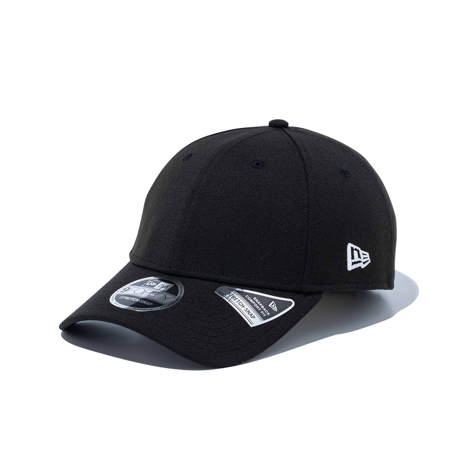 9FORTY ストレッチスナップ ベーシック ブラック × ホワイト | NEW ERA ニューエラ公式オンラインストア