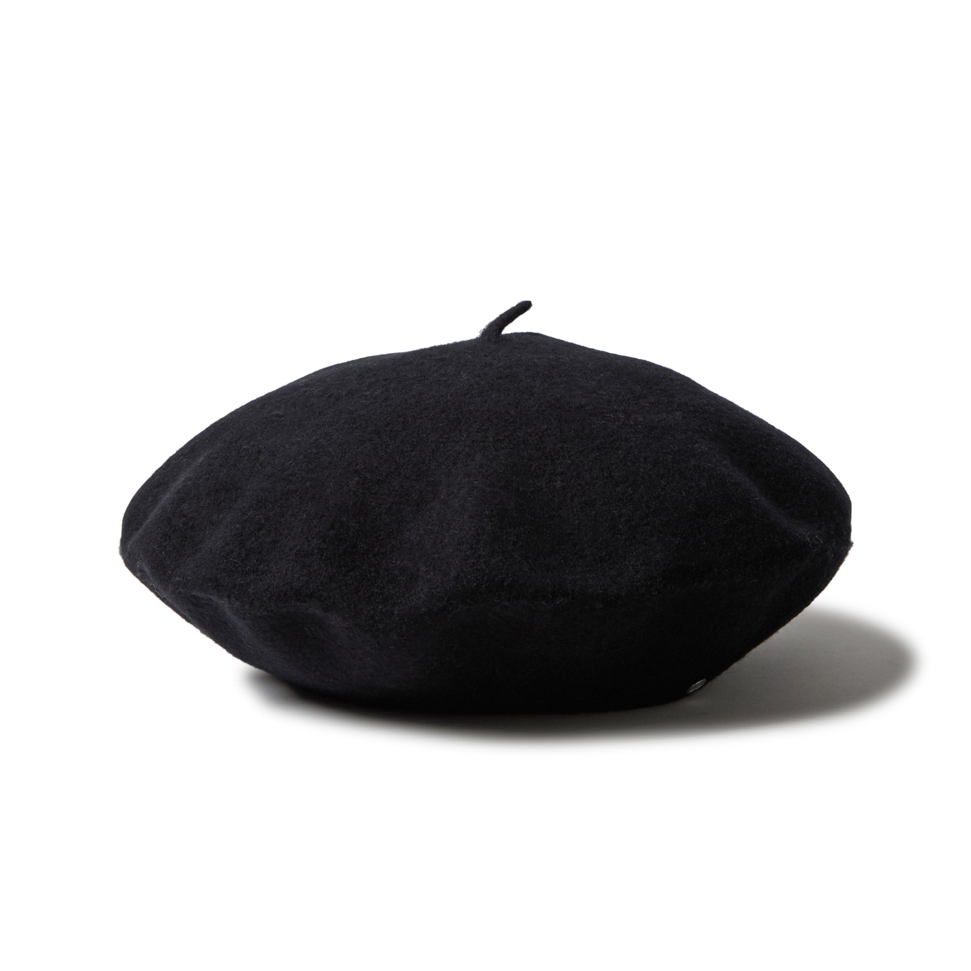 MISBHV黒いウールベレー帽 金属ロゴ付き 14667777-sm-new-era-4943605.