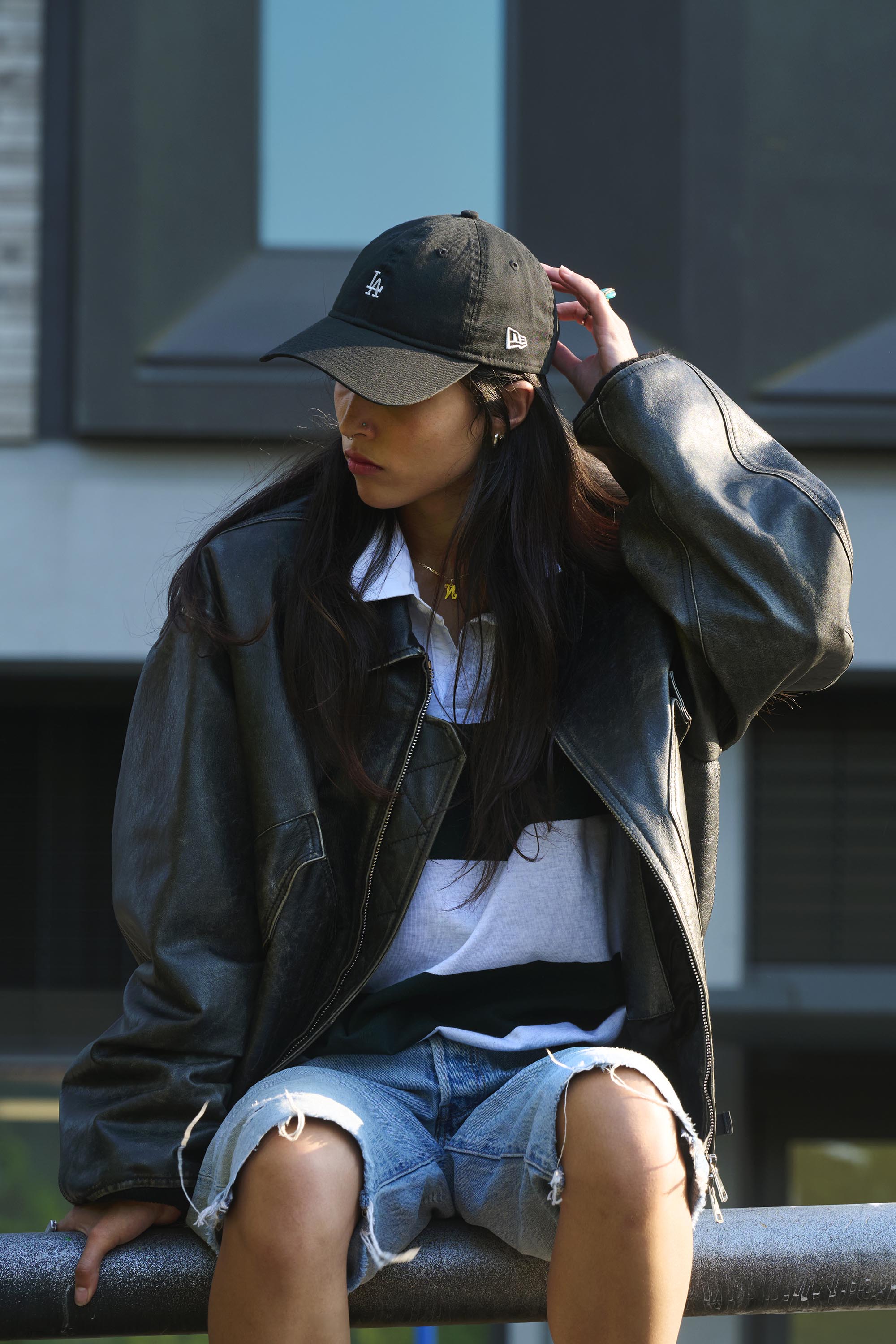 9TWENTY MLB Mini Logo ロサンゼルス・ドジャース ブラック