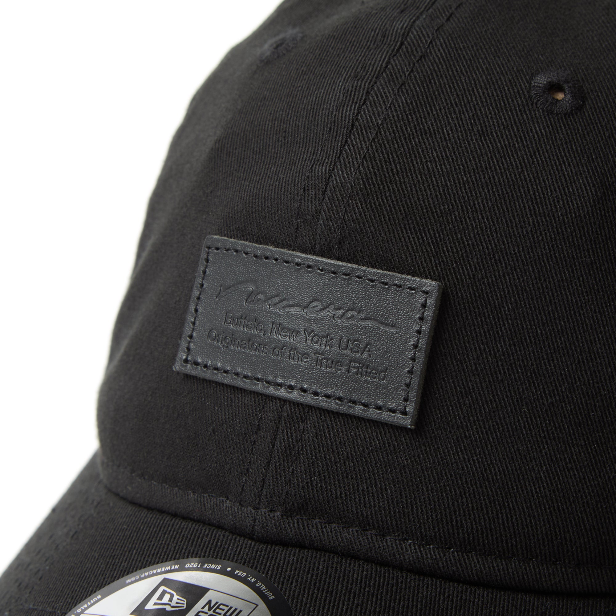 9TWENTY レザーパッチ Leather Patch ブラック | ニューエラオンライン