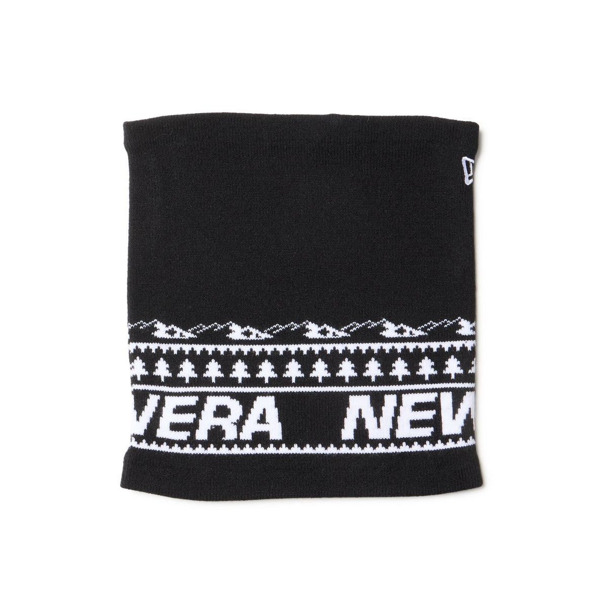 チューブネックウォーマー ニューエラ ロゴ ブラック | アウトドア