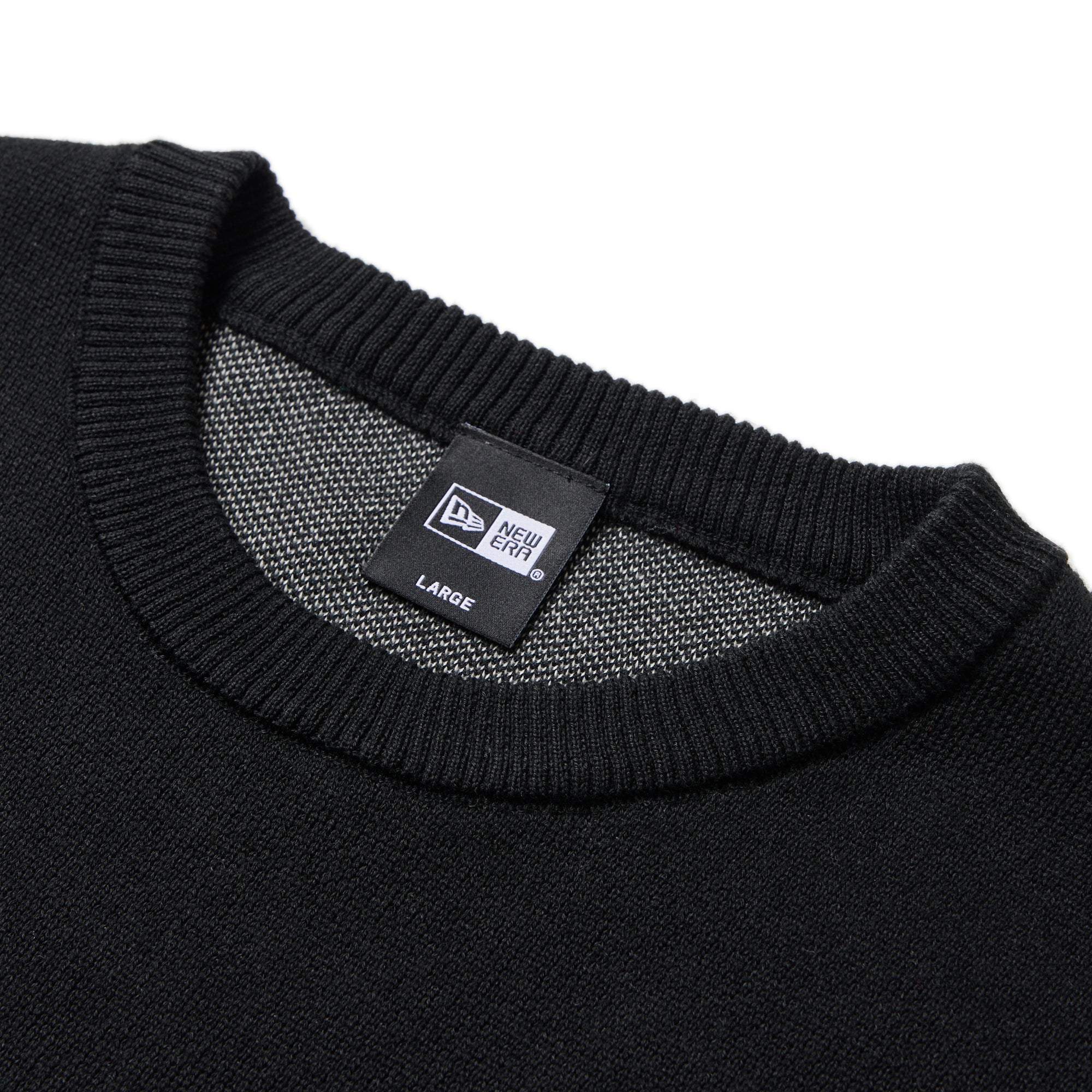 ニットセーター フラッグロゴ ブラック | ゴルフ | ニューエラ