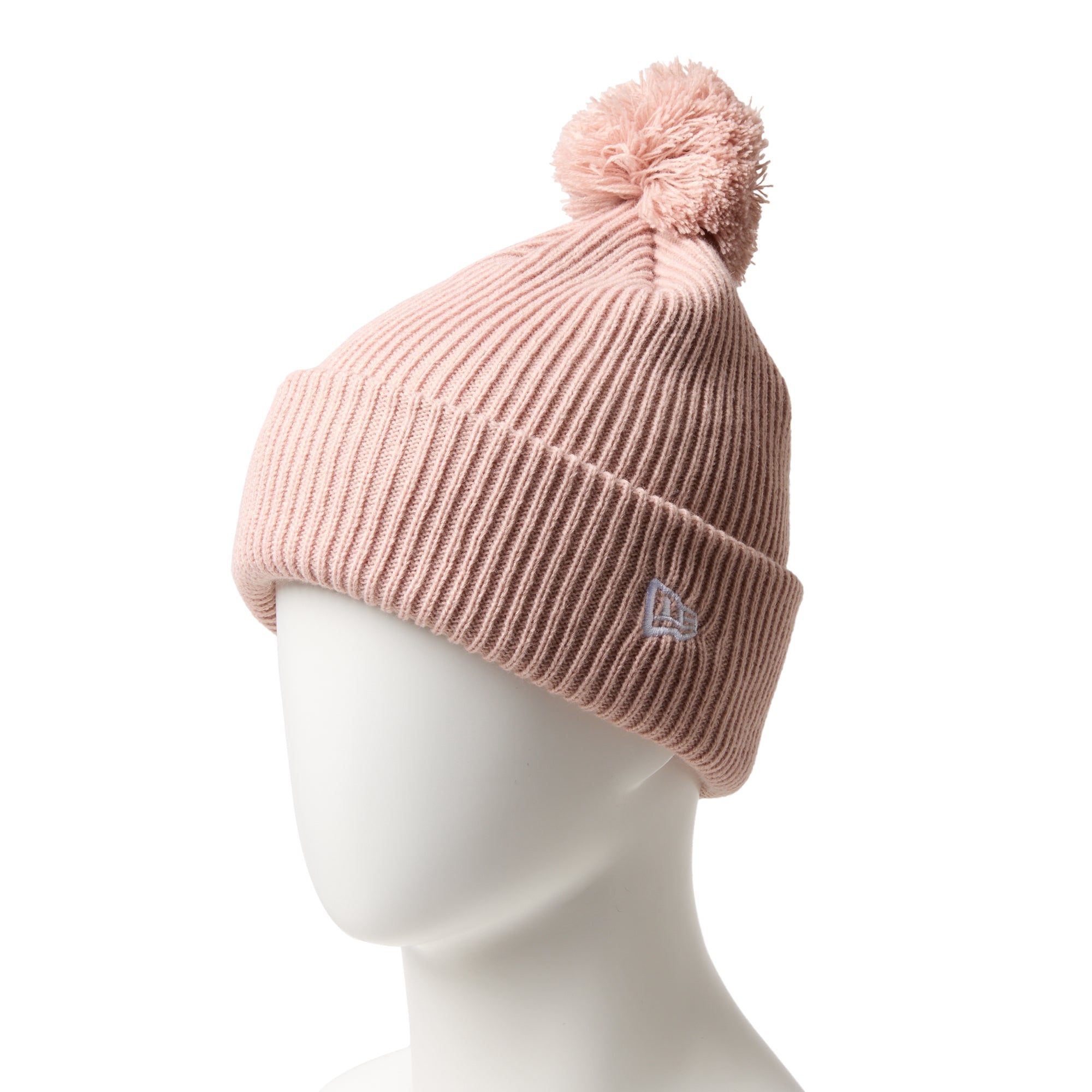 未使用　NEWERA ニューエラ ベーシック カフニット ラスティピンク ベーシック カフニット Handwritten Logo ラスティピンク | ニューエラ