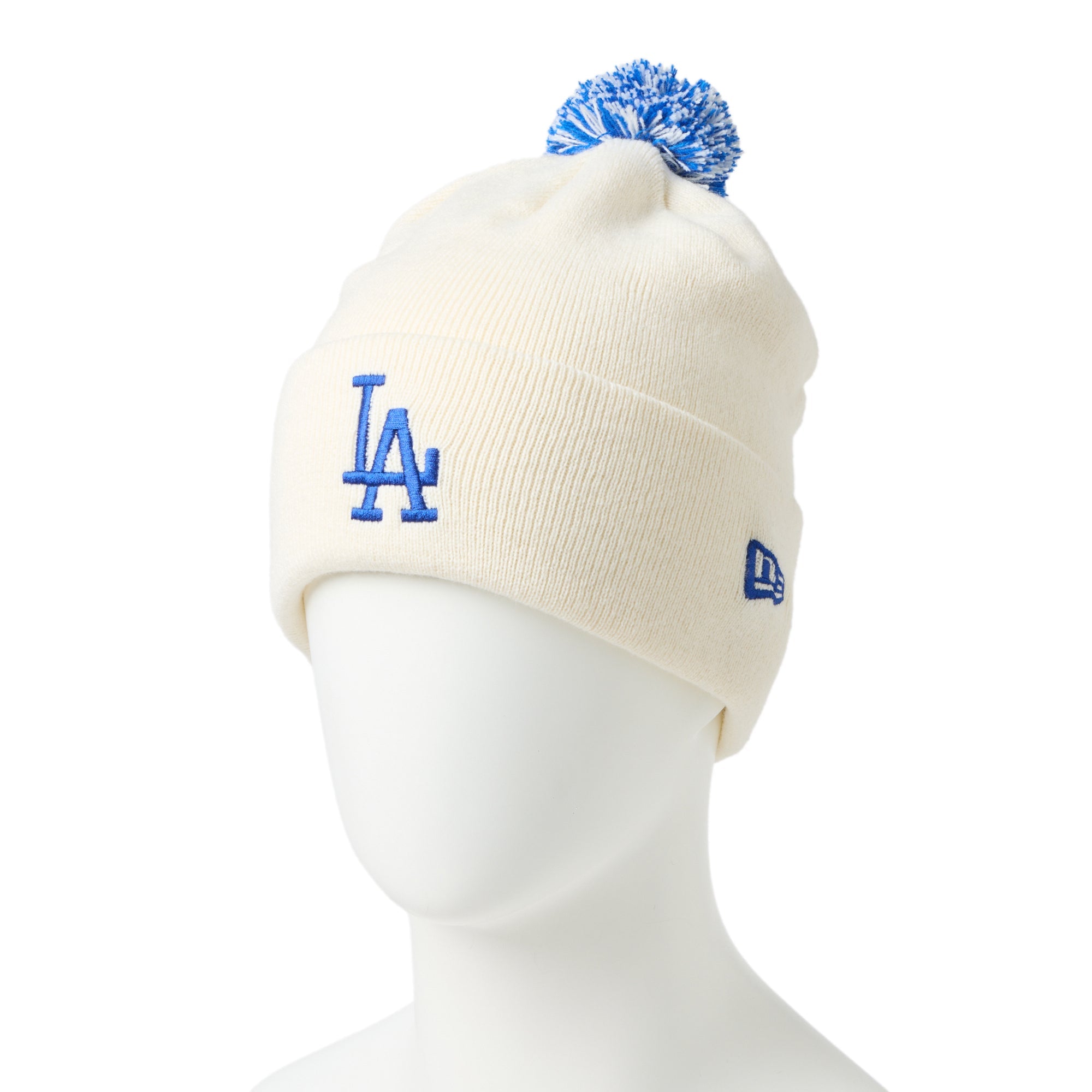 ポンポンニット ロサンゼルス・ドジャース オフホワイト | ニューエラ