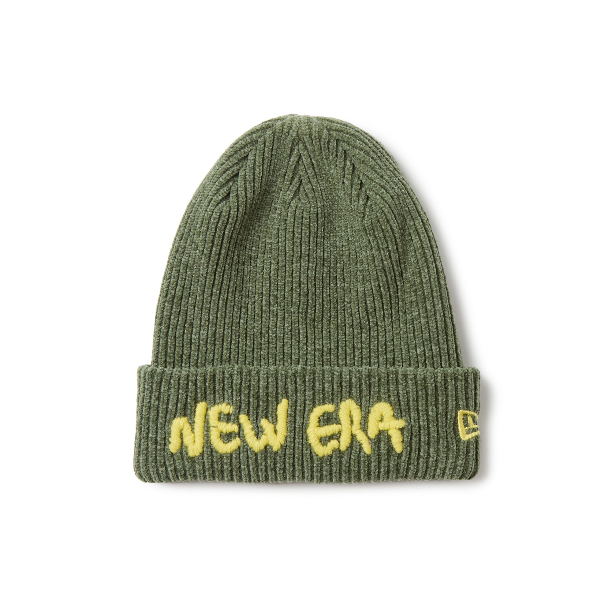 ベーシック カフニット モールヤーンニット グリーン | ニューエラ