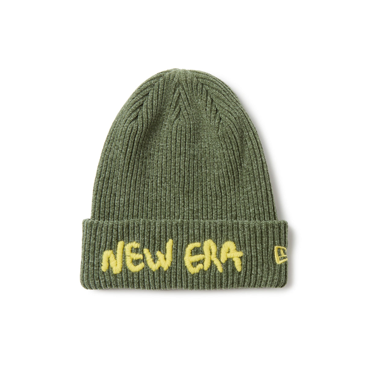 ベーシック カフニット モールヤーンニット グリーン | ニューエラ