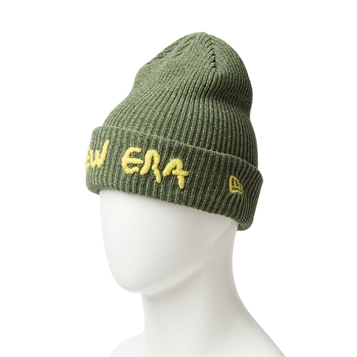 stjerneborg ステルネボリ モヘヤ ニット帽 ループヤーン 新品 ベーシック カフニット モールヤーンニット グリーン