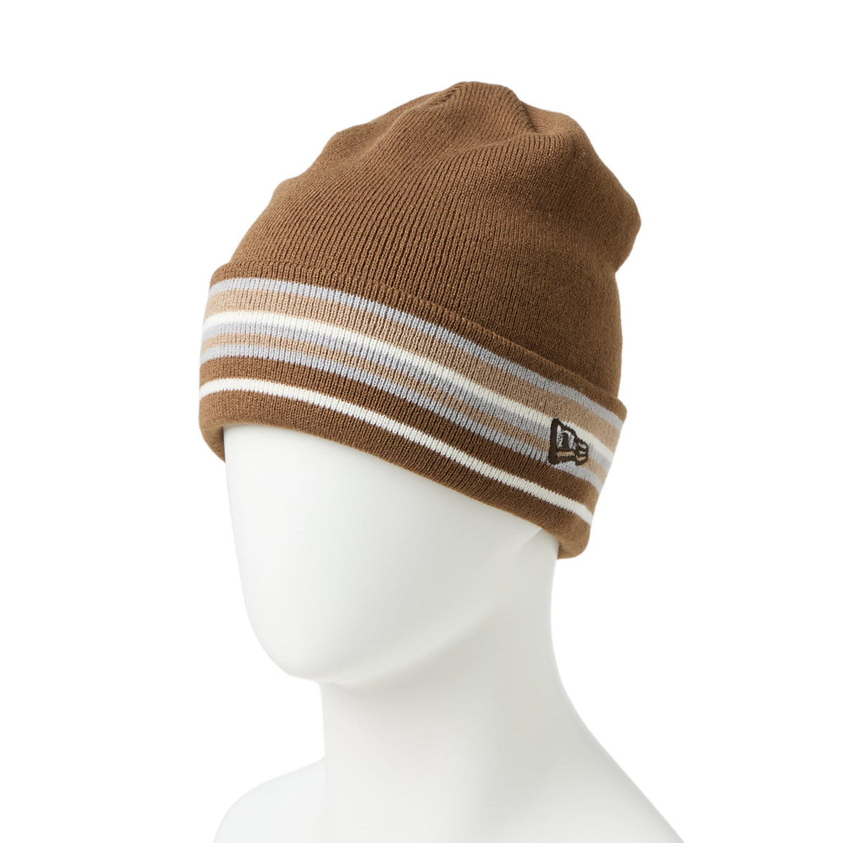 ナカムラページ ベーシック カフニット ボーダー ウォルナット | ニューエラ