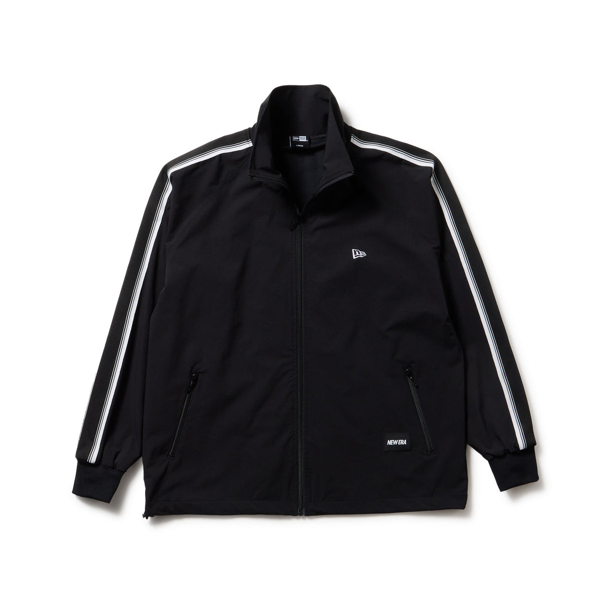 エヌエフエル ジャケット ブラック ジップアップ スポーツ ロゴ付き B171 14674768-s-new-era-