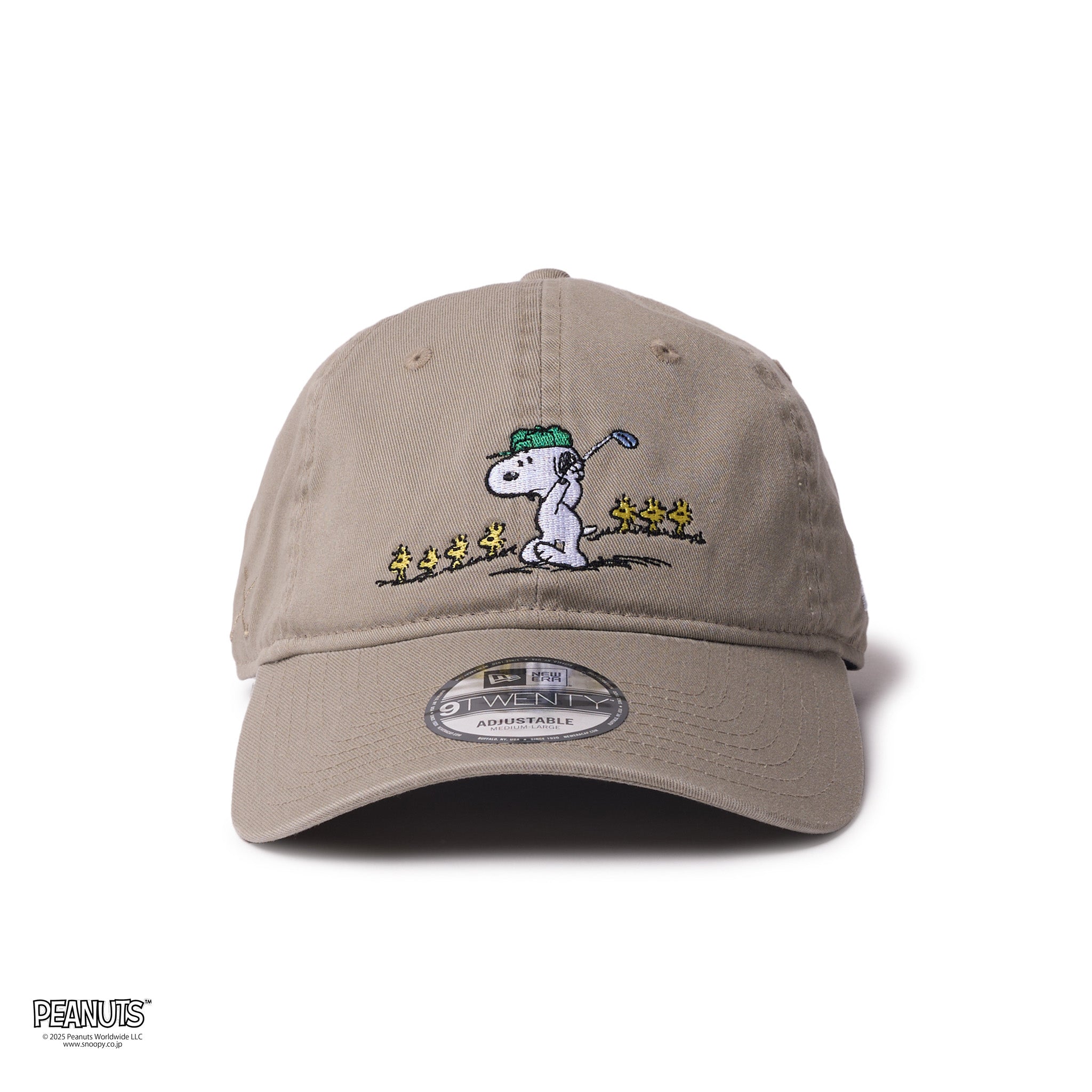 9TWENTY ロングバイザー PEANUTS ピーナッツ スヌーピー ウッド
