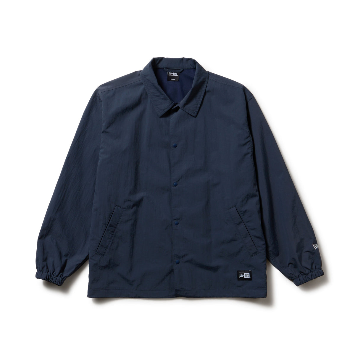 NEWERA ナイロン　コーチジャケット ブラック ナイロン コーチジャケット ブラック | ニューエラオンラインストア