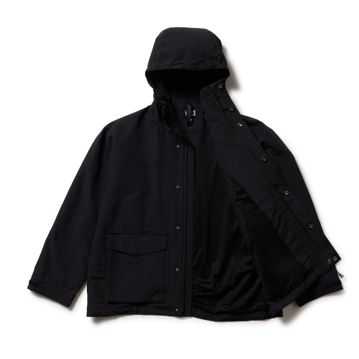 Supreme ボックスロゴ ナイロンジャケット マウンテンパーカー ブラック SUPREME X NIKE】 Ripstop Pullover Black - 24SS (Supreme